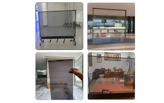 Holographic Transparent LED Display Style Display