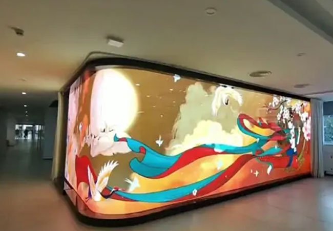 LED Holographic Invisible Transparent Screen