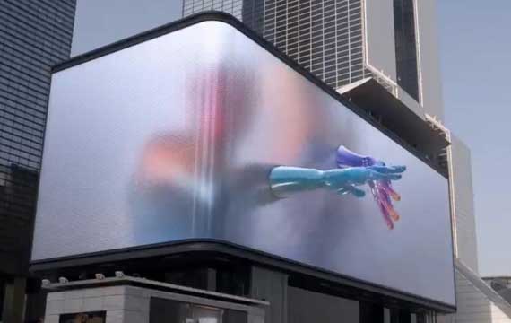 Outdoor Advertising 3D LED Display Effect Display