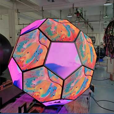 Creative Assembling Hexagonal LED Screen