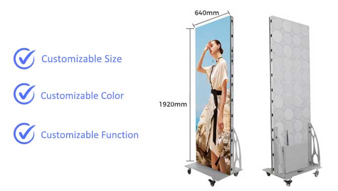 LED Banner Display Can Be Customized