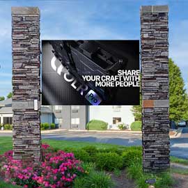 Single Sided Outdoor LED Sign