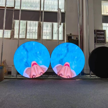 Large Round LED Display