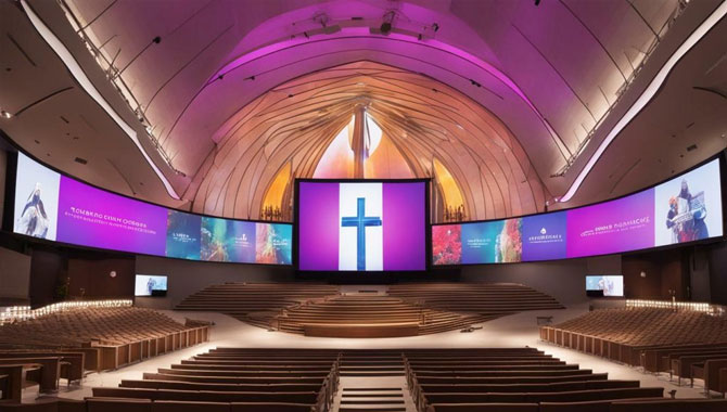 Transform Church Architecture With LED Displays