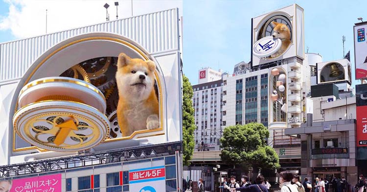 Shibuya 3D Billboard