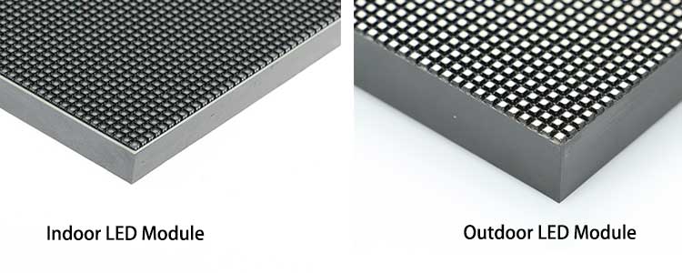 Indoor LED Module Thickness And Outdoor LED Module Thickness