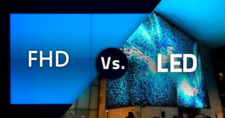 FHD VS LED Screen