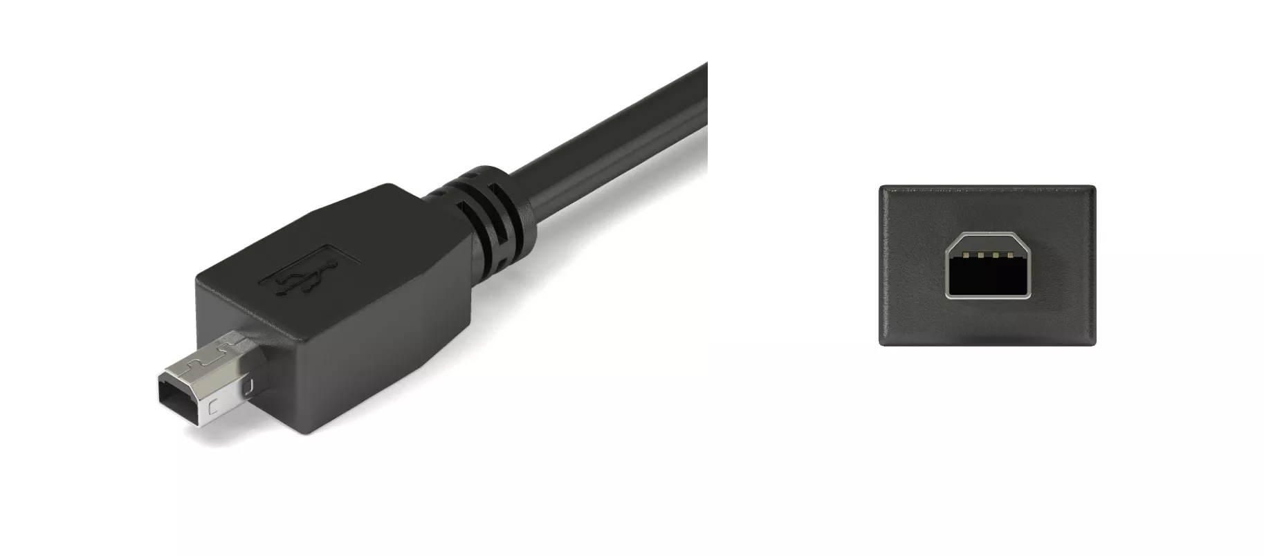 USB Mini B (4 Pin) Connector